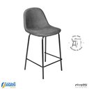 Ver imagem 2 de Kit 4 Banquetas Tânia Pu Baixa 65cm até o Assento Várias Cores - Rivatti