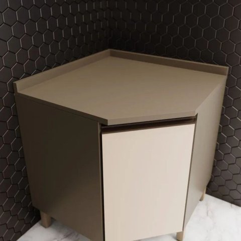 Tampo de Canto Oblíquo Mdf Connect 78,5cm Henn