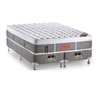 Cama Box Queen Castor + Colchão Castor Light Stress Oxygen com Mola Pocket Ensacada 158 - 1