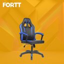 Ver imagem 2 de Cadeira gamer fortt Harbin Azul - Cgf022-a