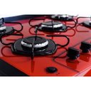 Ver imagem 5 de Fogão 5 Bocas Top Clean Control com Mesa de Vidro Acendimento Total Braslar