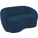 Ver imagem 1 de Sofá 3 Lugares 160cm Sala de Estar Living Oscar K01 Veludo Azul Marinho