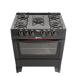 Fogão 5 Bocas Glass Top Plus com Mesa de Vidro Acendimento Automatico Braslar - 2