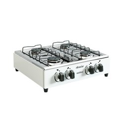 Fogão Portátil 4 Bocas Mesa em Inox Asiatico Braslar - 2 Fogão Portátil 4 Bocas Mesa em Inox Asiatico Braslar - 2