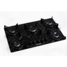 Cooktop 5 Bocas Acendimento Automático Easy Clean Braslar - 1