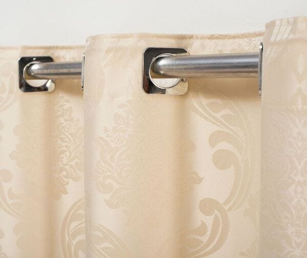 Cortina Jacquard Brasão 5,00m x 2,70m - Dourado - 3