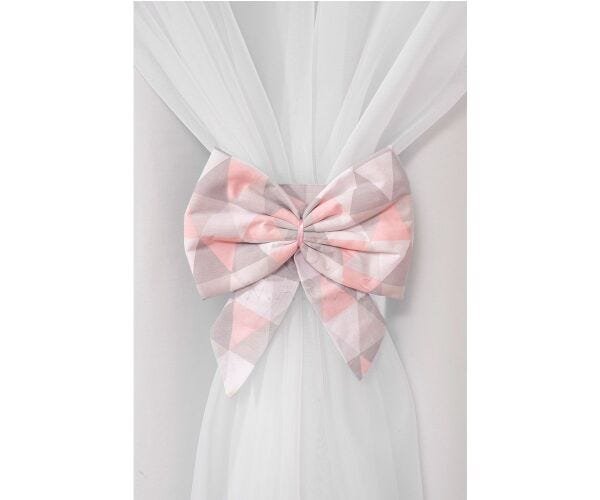 Cortina Blackout Infantil Mosaico Rosa 3 Metros - 2