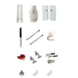 Kit Ferragens Cama Retrátil de Parede Solteiro Horizontal