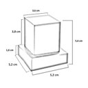Ver imagem 5 de Acabamento Registro Quadrado Abs Cromado Padrão Deca