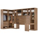 Ver imagem 3 de Guarda-Roupa Casal Demóbile Escócia 7 Peças com 10 Portas e 13 Gavetas