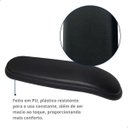 Ver imagem 3 de Apoio de Braço Macio em Pu Preto
