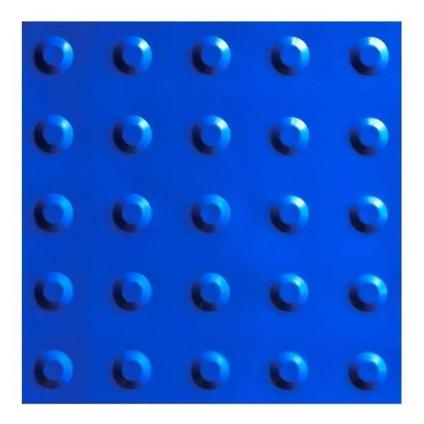 Piso Tatil Alerta Azul- Pvc 25 X 25cm Kit com 10 Peças - 1