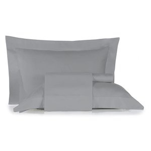 Jogo de Cama King Size Liso 300 Fios Nova América:cinza