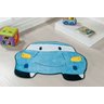 Tapete Infantil Carro Azul Claro - 1