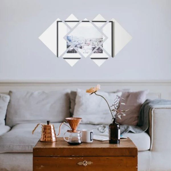 Espelho Decorativo Perspectivas - 150 cm x 83 cm - 1