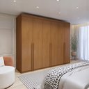 Ver imagem 1 de Guarda-roupa 6 Portas 100% Mdf Versatil