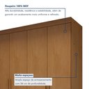 Ver imagem 3 de Guarda-roupa 6 Portas 100% Mdf Versatil