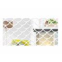 Ver imagem 1 de Espelho Decorativo Escamas - 100 Cm X 50 Cm