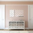 Ver imagem 2 de Espelho Decorativo Escamas - 100 Cm X 50 Cm