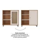 Ver imagem 2 de Conjunto Sala Charlotte: Rack 4675 + Buffet 4676
