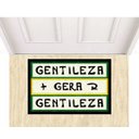 Ver imagem 1 de Tapete Capacho Gentileza Gera Gentileza 60x40cm