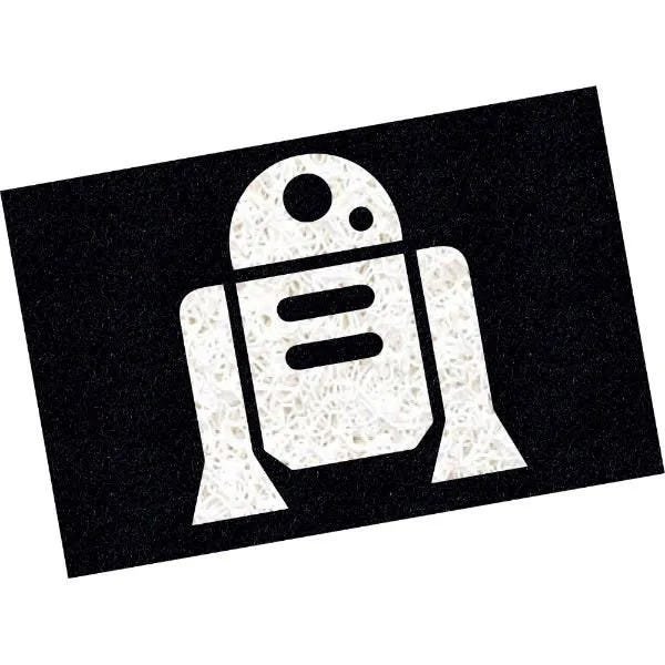 Tapete Personalizado R2D2 Star Wars 60x40cm - 1