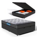 Ver imagem 1 de Cama Box Baú com Colchão de Espuma D60 Double Face Guarda Costas Comfort Force Probel Casal 138cm