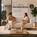 Ver mais imagens de Sofá Living Madri 180cm 3 Lugares Molas Assento Espuma D23 - Bege