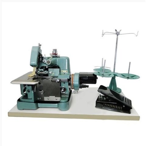 Overlock Semi Industrial com Base de Madeira-220v