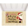 Tapete Capacho Feliz Natal Ho Ho 60x40 Cm - 1
