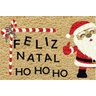Tapete Capacho Feliz Natal Ho Ho 60x40 Cm - 2