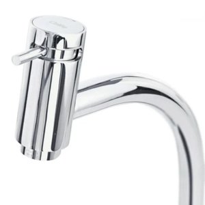 Torneira Lavatorio Mesa Bica Movel Alta Basic Cromada Celite