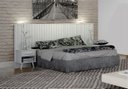 Ver imagem 1 de Painel Box Casal c/ Mesa de Cabeceira Florença - Arbo Design
