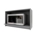 Ver imagem 1 de Armário Aéreo Cozinha 80 cm Bariloche 100 % MDF 6225.33 Titânio Fosco - Indekes