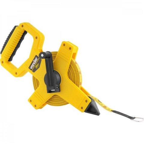 Trena de fibra longa caixa aberta com 50 m Vonder