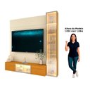 Ver imagem 7 de Estante Home para Tv 84 Polegadas 191cm com Porta Reflecta Led 100% Mdf Luminare