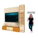 Ver imagem 7 de Estante para TV e Home Theater até 65 Polegadas com LED e Vidro Reflecta 100% MDF 191,2CMX217,6cm Luminare