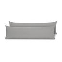 Ver imagem 1 de Fronhas para Travesseiro de Corpo Slim 1,50m X 50cm 2 Unidades - Cinza