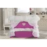 Caminha Pet Luxo Sweet Pink com dossel - 3