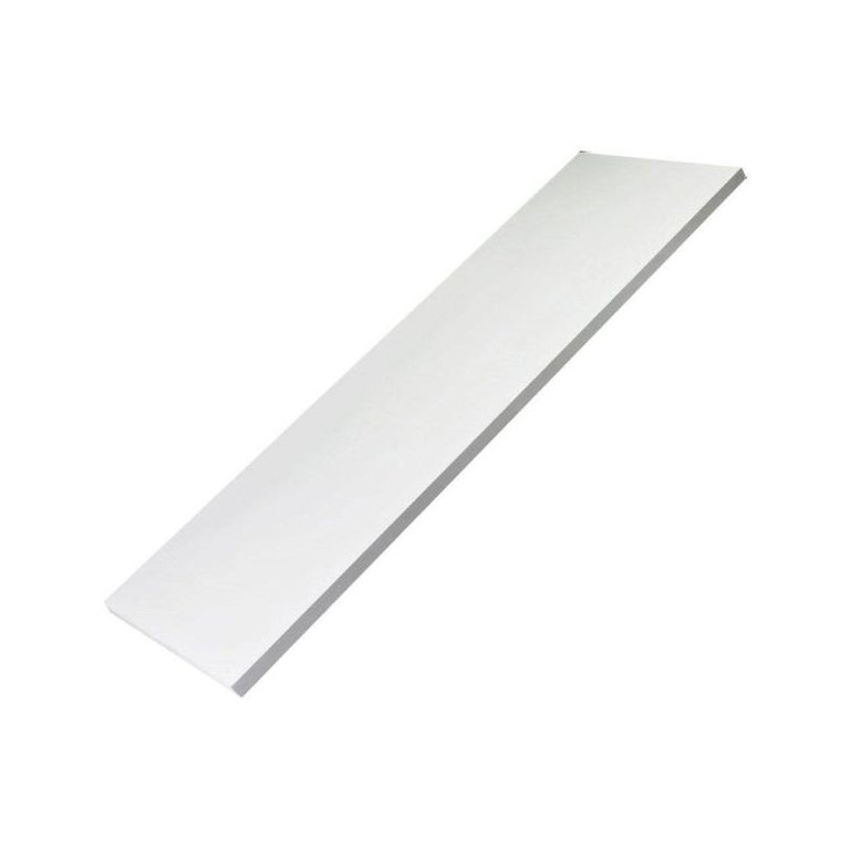 Prateleira 90x30 Cm sem Suporte 100% Mdf - Prancha Branco