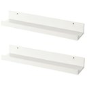 Ver imagem 1 de Kit 2 Prateleiras 100cm Quadros/temperos 100% Mdf Decoração