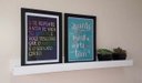 Ver imagem 3 de Kit 2 Prateleiras 100cm Quadros/temperos 100% Mdf Decoração