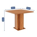 Ver imagem 2 de Mesa de Madeira Sophia 95 Cm Cinamomo - Cimol