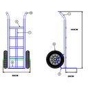 Ver imagem 2 de Carrinho Carro Armazém para Cargas 350kg Metalosa