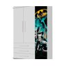 Guarda-Roupa Infantil Batman - Branco - 2