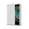 Guarda-Roupa Infantil Batman - Branco - 1