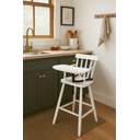 Ver imagem 4 de Cadeira de Alimentação Infantil em Madeira Maciça:branco Fosco