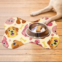 Ver imagem 3 de Tapete Comedouro Ração Cachorro Pet Cão Dog Lona Nº4 - 30x44 Arte na Arte Tapete para Comedouro de C