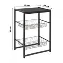 Ver imagem 2 de Fruteira 1 Prateleira e 2 Cestos Max