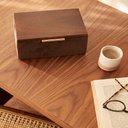 Ver imagem 4 de Caixa Decorativa em MDF e Veludo Marrom 15cm 23061 Mart